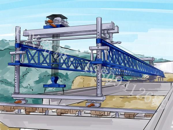 湖南株洲200吨架桥机出租 40米架桥机架梁施工