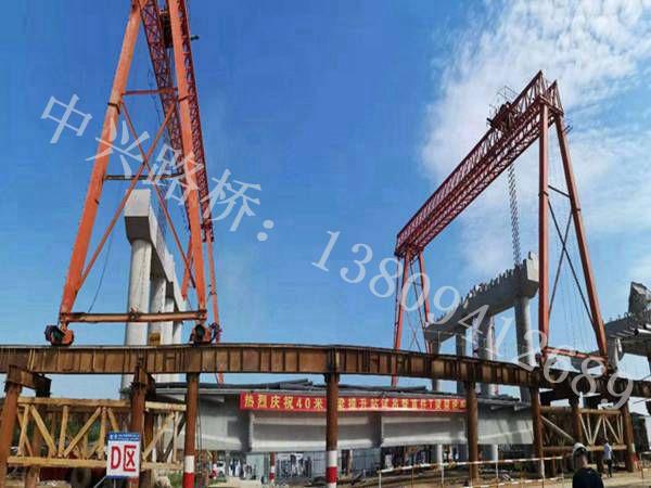 湖北黄石龙门吊租赁32吨龙门吊路桥项目用
