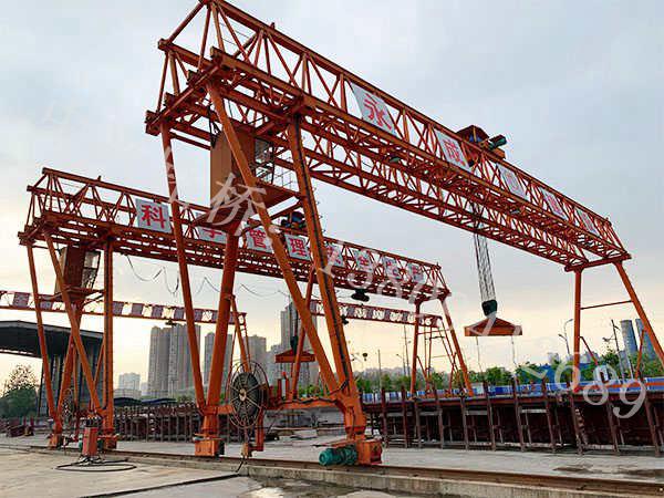 湖南湘西龙门吊租赁 45吨双速电动葫芦龙门吊