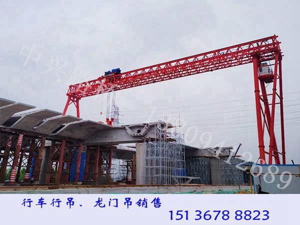 广西南宁龙门吊租赁10吨电动葫芦龙门吊双梁式