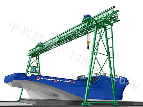 河北张家口龙门吊厂家500T造船门式起重机可租售