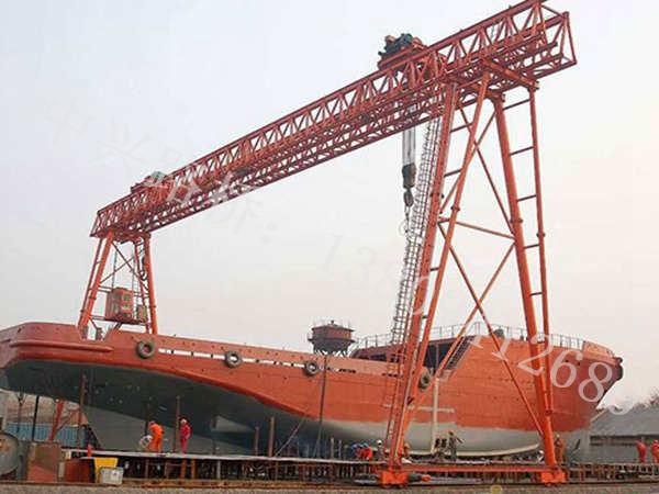 安徽铜陵龙门吊租赁厂家200t造船门式起重机价格