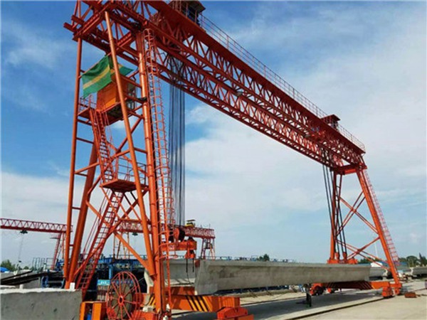 甘肃兰州两台100/10T-24M-9M龙门吊出租